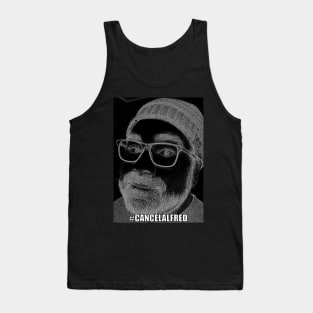 #CancelAlfred (Snow) Tank Top